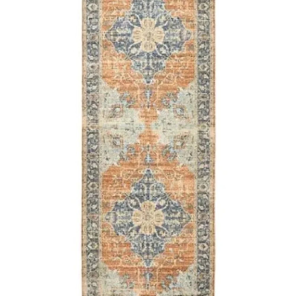 Better Homes And Gardens Persian Medallion Runner 28x 84 Skid Resistant Backing